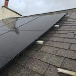 Bird netting for solar panels. pigeon Proofing north east