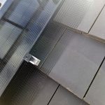 Bird protection wire for solar panels